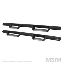 Load image into Gallery viewer, Westin 07+ Toyota Tundra DC HDX Stainless Drop Nerf Step Bars - Tex. Blk