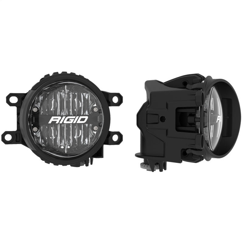 Rigid Industries 360-Series PRO SAE Fog Kit compatible with Toyota Tacoma, displayed off-vehicle