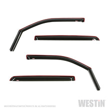 Load image into Gallery viewer, Westin 19+ Ram 1500 Crew Cab(Excl. 19-22 Ram 1500 Classic) In Channel Wind Deflector 4pc - Smoke