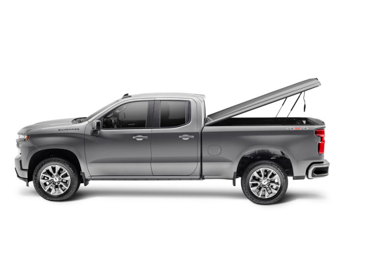 UnderCover GMC Sierra 1500 (w/Multipro TG) 5.8 ft Elite Bed Cover - Black Textured