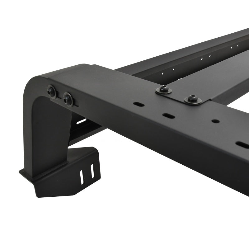 Westin 05+ Toyota Tacoma 6ft Bed Overland Cargo Rack - Textured Black