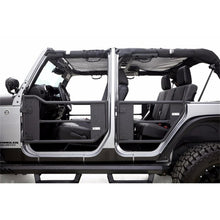 Load image into Gallery viewer, Rampage Jeep Wrangler(JK) Unlimited 4-Door Tube Doors With Netting - Black