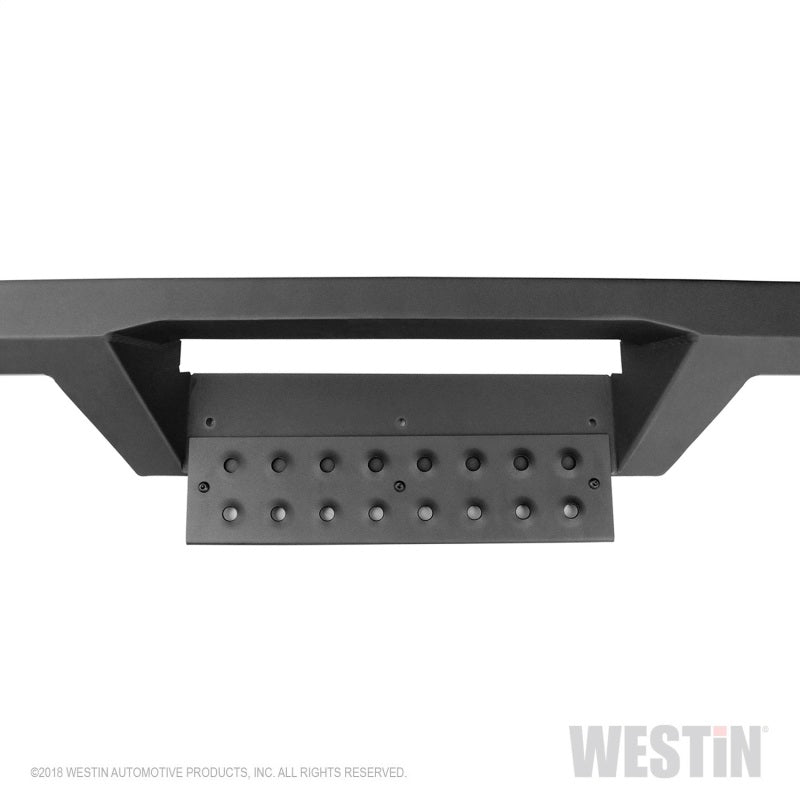 Westin 18+ Jeep Wrangler JL 2DR HDX Drop Nerf Step Bars - Textured Black