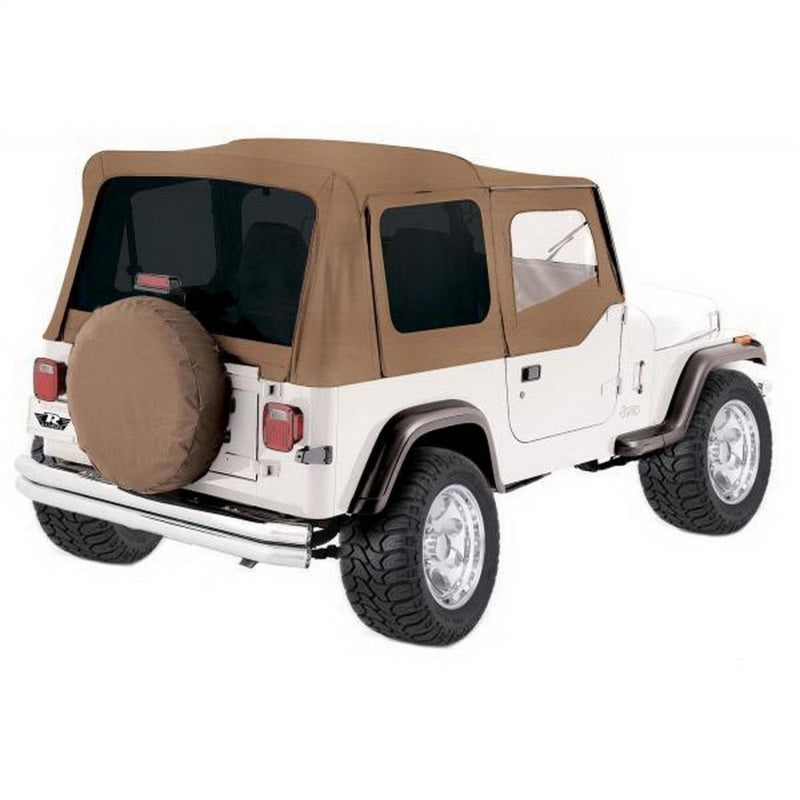 Rampage Jeep CJ5 Complete Top - Spice Denim