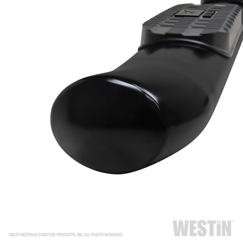 Westin 19+ Chevrolet Silverado / GMC Sierra 1500 Reg Cab PRO TRAXX 4 Oval Nerf Step Bars - Black