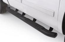 Load image into Gallery viewer, Lund Chevy Silverado 1500 Ext. Cab (Excl. 11-17 Diesel Model) 5in. Oval Bent Nerf Bars - Black