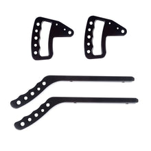 Load image into Gallery viewer, Rugged Ridge Aluminum Grab Handles F/R Kit Black Jeep Wrangler JK/JKU