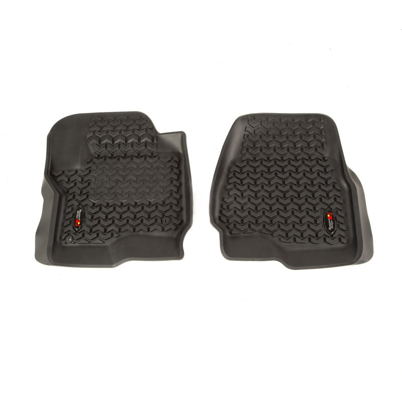Rugged Ridge Floor Liner Front Black Ford F-250 / F-350 / F-450 / F-550 Regular