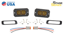 Load image into Gallery viewer, Diode Dynamics Stage Series 2 In LED Pod Sport - Yellow Fog Flush ABL (Pair)
