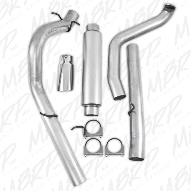 MBRP Ford Excursion 7.3L Turbo Back Single Side