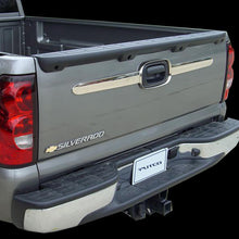 Load image into Gallery viewer, Rear view of a Chevy Silverado showcasing the Putco tailgate accents