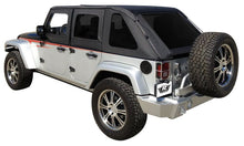Load image into Gallery viewer, Rampage Jeep Wrangler(JK) Unlimited Frameless Soft Top Kit - Black Diamond