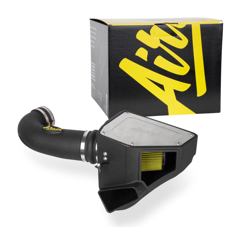 Airaid 16+ Chevy Camaro SS 6.2L Intake System w/ Tube (Dry / Yellow Media)