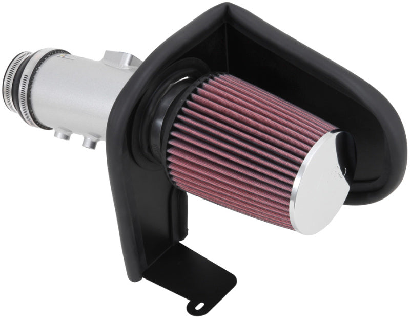 K&N Honda Accord 3.5L V6 69 Series Typhoon Air Intake System - Silver Cold Air Intake Kit