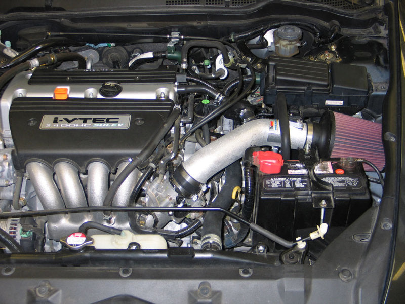K&N Honda Accord L4-2.4L Silver Typhoon Short Ram Intake