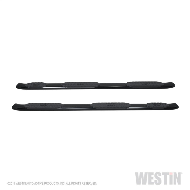 Westin Chevrolet Silverado/Sierra 1500 CC (5.5ft) PRO TRAXX 5 WTW Oval Nerf Step Bars - Black