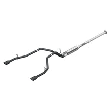 Load image into Gallery viewer, MBRP Ram 1500 5.7L (CrewCab/Quad Cab ONLY) 2.5in CB Dual Split Rear w/4.5in Tip - Blk Coated