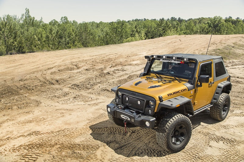 Rugged Ridge Montana Top Bowless Black Diamond Jeep Wrangler JK 2-Dr
