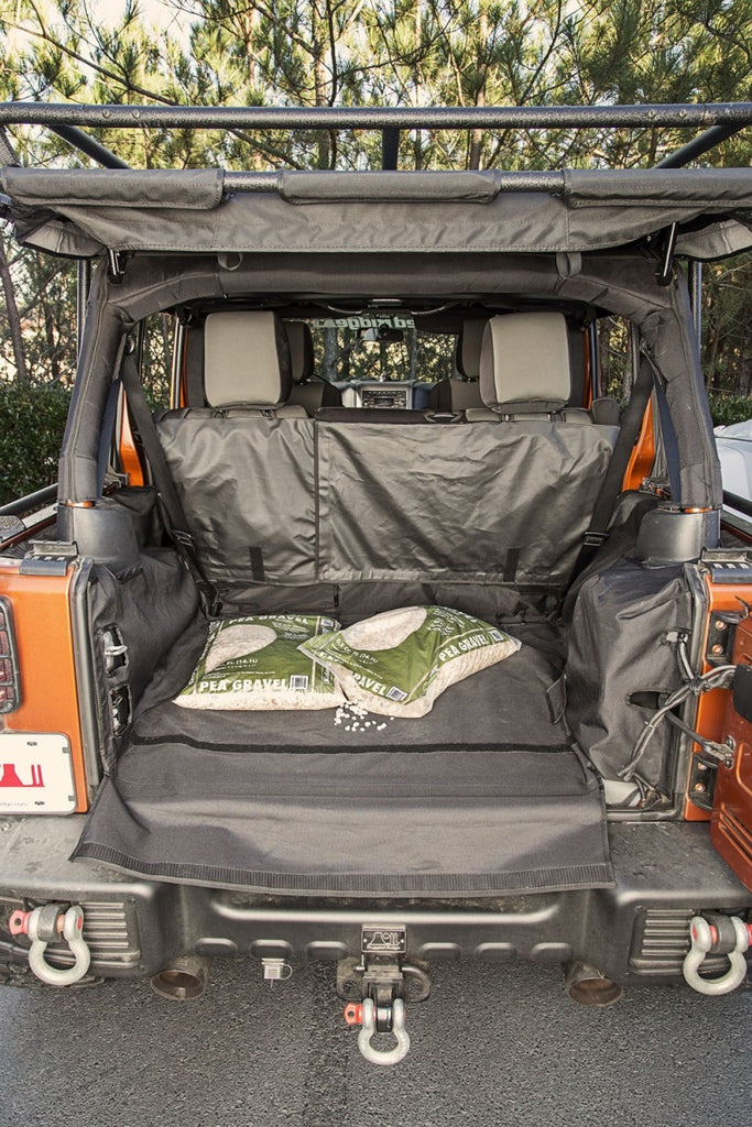 Rugged Ridge C3 Cargo Cover w/Subwoofer JKU 4 Door