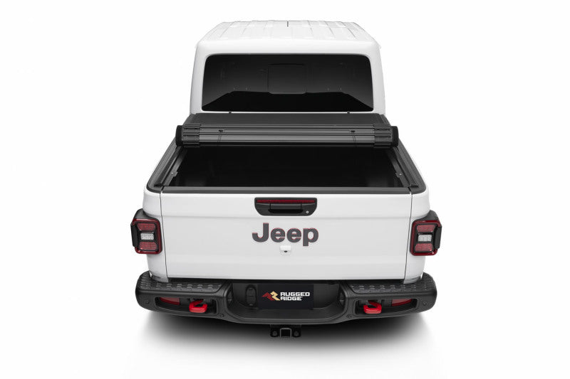 Rugged Ridge Armis Hard Rolling Bed Cover Gladiator JT