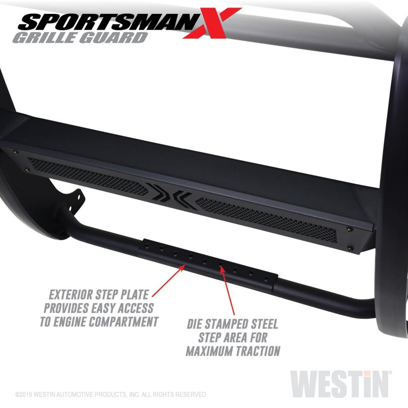 Westin 14+ Toyota 4Runner (Excl. Limited) Sportsman X Grille Guard - Textured Black