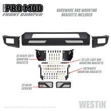 Load image into Gallery viewer, Westin 2019+ Dodge Ram 1500 ( Excludes 1500 Classic &amp; Rebel Models )  Pro-Mod Front Bumper