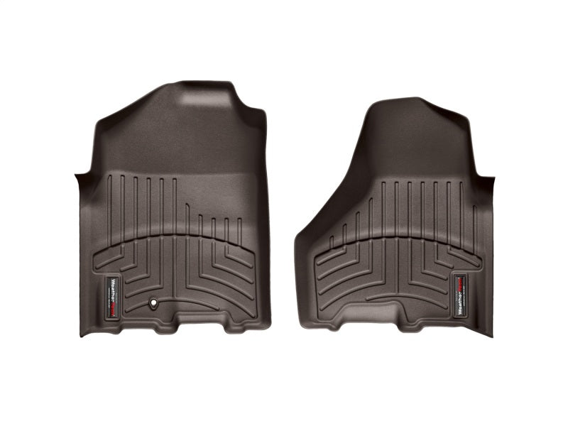 WeatherTech Dodge Ram Front FloorLiner - Cocoa (Fits Crew Cab Only)