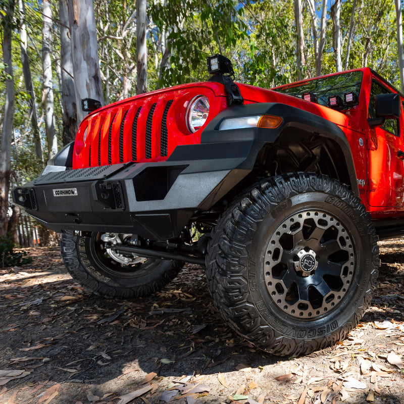 Go Rhino Jeep Wrangler JL/JLU/JK/JKU/Gladiator JT Trailline Front Full Width Bumper