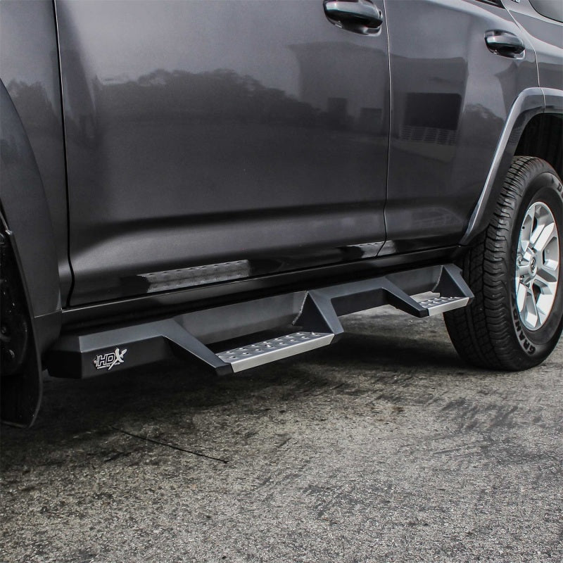 Westin 10+ Toyota 4Runner Trail Edition (Excl. Ltd) HDX Stainless Drop Nerf Step Bars - Tex. Blk