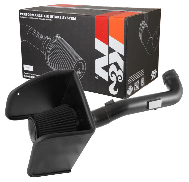 K&N Chevrolet Colorado 3.6L V6 Black Performance Intake Kit