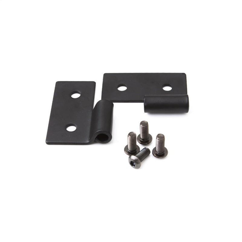 Rampage Jeep CJ5 Lower Door Hinge Brackets - Black