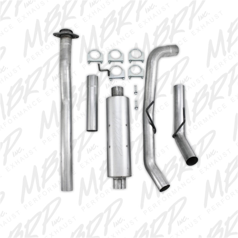 MBRP Ford F150 V6 EcoBoost 3in Cat Back Single Side AL P Series Exhaust