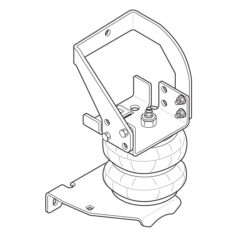 Firestone Ride-Rite Air Helper Spring Kit Rear Ford E-450 (W217602377)