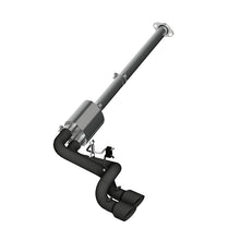 Load image into Gallery viewer, MBRP Ford F150 Pre-Axle 4.5in OD Tips Dual Outlet 3in Black Coated Cat Back Exhaust
