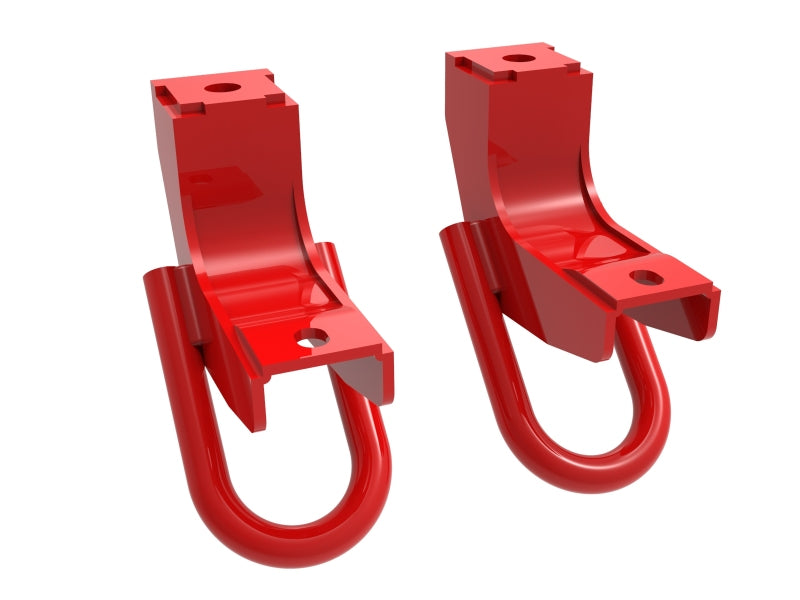 aFe Front Tow Hook Red 2022+ Toyota Tundra 3.5L V6