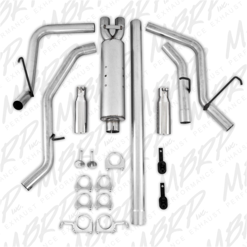 MBRP Dodge Ram Hemi 1500 5.7L SC/CC-SB Cat Back Dual Split Side