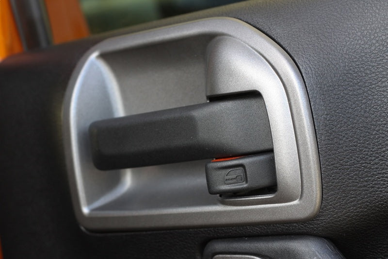 Rugged Ridge Jeep Wrangler JK Charcoal Door Latch Trim
