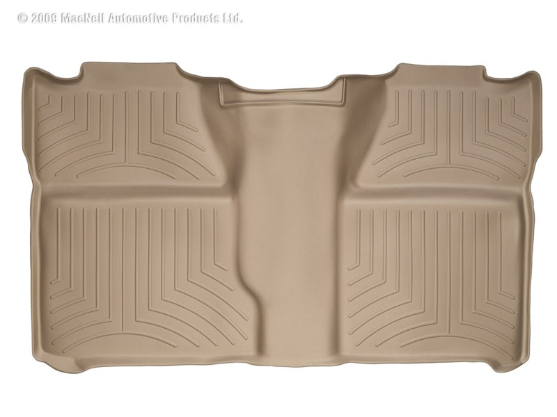 WeatherTech Chevrolet Silverado Crew Cab Rear FloorLiner - Tan