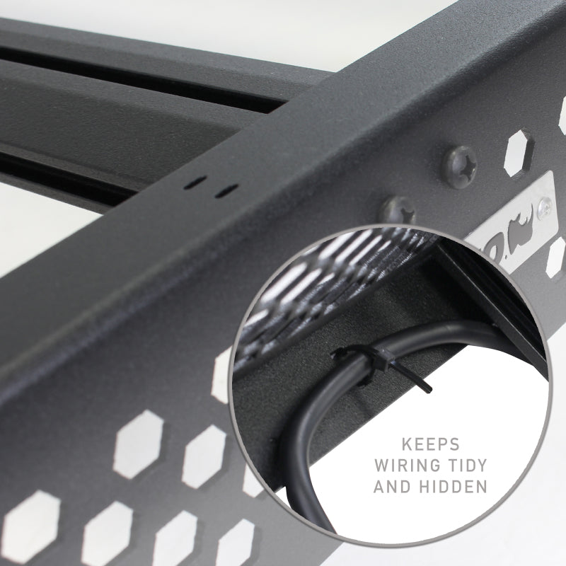 Go Rhino Ford F-150 CC Ceros Low Profile Roof Rack - Tex. Blk