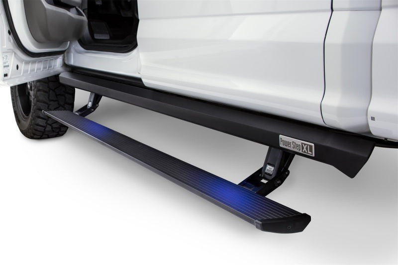 AMP Research Ram 1500 Crew Cab PowerStep XL - Black (Incl OEM Style Illumination)