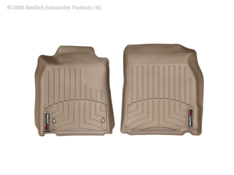WeatherTech Lexus ES 350 Front FloorLiner - Tan