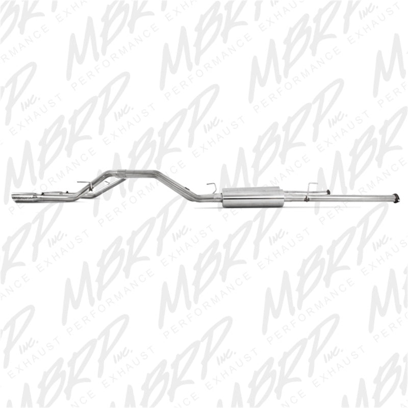 MBRP Toyota Tundra 5.7L EC-Std. & SB/CC-SB Cat Back Dual Split Rear