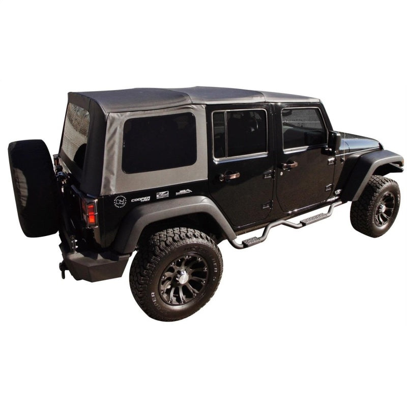 Rampage Jeep Wrangler(JK) OEM Replacement Top - Black Diamond