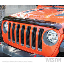 Load image into Gallery viewer, Westin Jeep Wrangler JL Wade Platinum Bug Shield - Smoke
