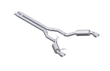 Load image into Gallery viewer, MBRP Ford Mustang GT 5.0 3in Cat Back Dual Split Rear Street Version 4.5in Tips - Aluminized