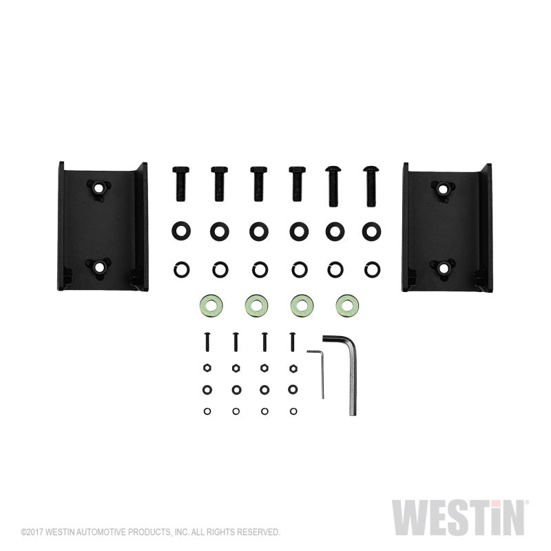 Westin 07+ Jeep Wrangler JK WJ2 Rear Bumper - Textured Black