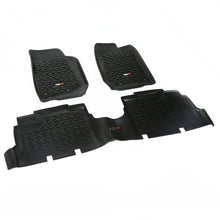 Load image into Gallery viewer, Rugged Ridge Floor Liner Front/Rear Black Jeep Wrangler JK 4 Dr
