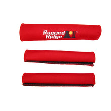 Load image into Gallery viewer, Rugged Ridge Neo Door&amp;Grab Handle Covers Red Jeep Wrangler YJ