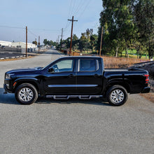Load image into Gallery viewer, Westin Nissan Frontier Crew Cab Pickup HDX Drop Nerf Step Bars - Textured Black