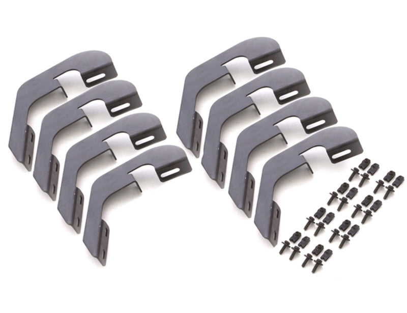 Lund Chevy Silverado 1500 Crew Cab Crossroads 87in. Running Board Kit - Chrome